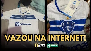 SUPOSTA SEGUNDA CAMISA DO PAYSANDU PARA 2024 VAZA NA INTERNET SERÁ QUE É ELA [upl. by Aleakam]