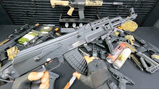 AKM AIRSOFT RIFLE Dan Wesson Air BB guns Air Guns Best Airsoft Rifles [upl. by Hsima468]