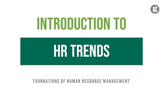 Introduction to HR Trends [upl. by Ainel]