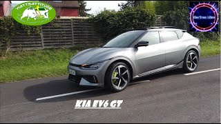 Présentation et essai du Kia EV6 GT 585 cv  une dinguerie  la machine a plaisir [upl. by Kalinda]