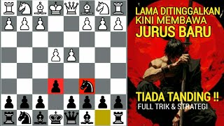 TIADA TANDING  Pembukaan catur hitam mematikan  Full Trik amp STRATEGI [upl. by Ireva112]