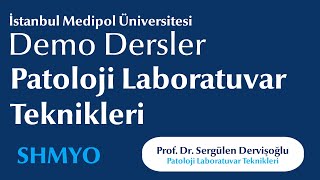 SHMYO Patoloji Laboratuvar Teknikleri  Medipol Üniversitesi Demo Dersler [upl. by Sylirama604]