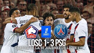 LOSC 1  3 PSG  LE PARIS SAINT GERMAIN CONTINUE SA SERIE A LEXTERIEUR [upl. by Ginnifer]