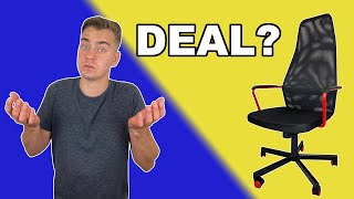 IKEAs Cheapest Gaming Chair Good Deal [upl. by Gnouhp]