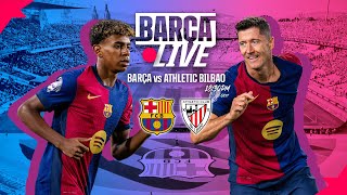 🔴 BARÇA LIVE  FC BARCELONA VS ATHLETIC BILBAO  LA LIGA 2425 ⚽ [upl. by Neelak]