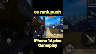 cs rank push iphone 14 plus gameplay ffmax freefire gaming gameplay csrankpush iphone [upl. by Acirt]