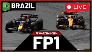 F1 Live  Brazil GP Free Practice 1 Watchalong  Live timings  Commentary [upl. by Erdnoed]