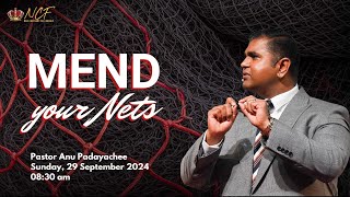 Pastor Anu Padayachee  Mend your Nets [upl. by Ayim12]