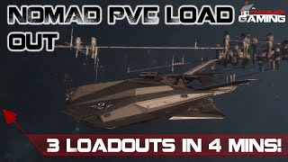 Star Citizen Consolidated Outland Nomad PVE Bounty Ship Loadout [upl. by Lledrev]