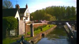 Timelapse Canals Aldersley Junction to Gothersley Lock [upl. by Fan]