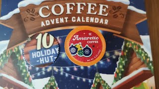 Barissimo Coffee Advent Calendar Day 10 Amaretto Coffee [upl. by Nirok]