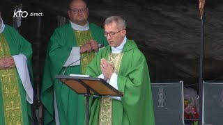 Messe de 10h à Lourdes du 15 octobre 2023 [upl. by Enahpad]