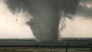 INCREDIBLE Langley Kansas EF4 tornado [upl. by Leighland]