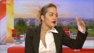 Rita Ora Your Song BBC Breakfast 2017 [upl. by Iphigeniah601]