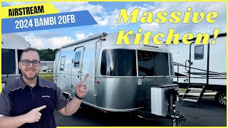 The Massive Kitchen Floorplan  2024 Airstream Bambi 20FB [upl. by Carrick632]