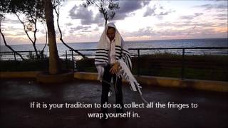 How to wear a Tallit [upl. by Marchese236]