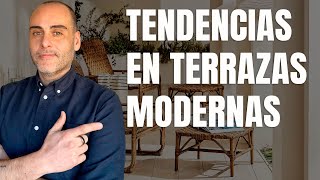 🚀TENDENCIAS en TERRAZAS PATIOS BALCONES Y JARDINES MODERNOS [upl. by Olifoet]