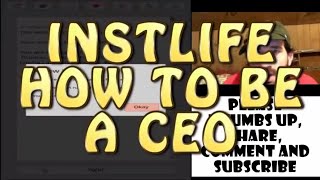 INSTLIFE CEO  HOW TO BE  BECOME A CEO  Part 5  Free Mobile Game  Android Gameplay Video [upl. by Levenson495]