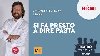 Cristiano Tomei  Si fa presto a dire pasta [upl. by Swehttam152]