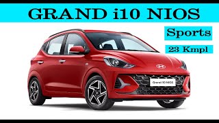 Hyundai Grand i10 Nios Sportz 2024  New Grand i10 nios Sportz Facelift 2024  Price Full Review [upl. by Alyssa]