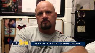 Wayne County Football Head Coach Shawn R Thompson is 40 On the season [upl. by Rednav]