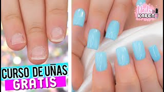 CLASE GRATIS 1 UÑAS para PRINCIPIANTE PASO a PASO [upl. by Sikleb468]