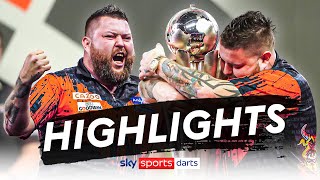 Michael Smith amp Michael van Gerwens EPIC final  World Darts Championship Final 2023 Highlights [upl. by Sudbury418]