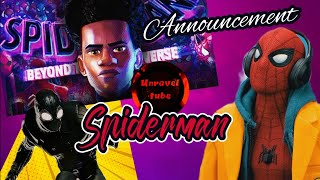 Marvel Spiderman 4 Beyond the spiderverse Noir Animated  Unravel Tube [upl. by Ettesil]