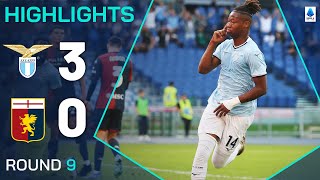 LAZIOGENOA 30  HIGHLIGHTS  Comfortable home win for Lazio  Serie A 202425 [upl. by Angele]