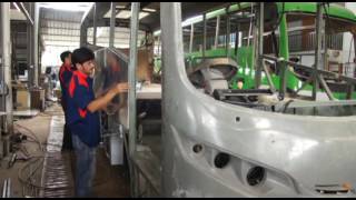 Bus Body Construction with MS Sealant [upl. by Oliviero234]