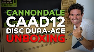 Cannondale CAAD12 Unboxing [upl. by Ledairam311]