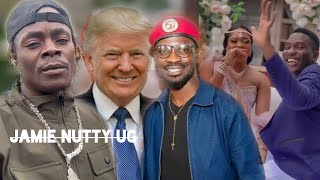 Bobi Wine ayozeza Trump King Saha mu freestyle OBULAMU ne Jr Tamale ayanjude [upl. by Duky]