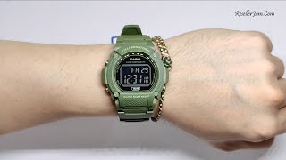 Casio Standard W219HC3B [upl. by Eceinhoj349]