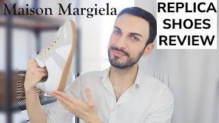 Maison Margiela REPLICA SHOESTRAINERS REVIEW [upl. by Eelanaj636]