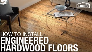 3 Methods for How To Install Engineered Hardwood Flooring [upl. by Anaidni]