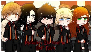 ❤︎  Marauders Era react to their future  22   ʜᴘ   🇺🇸🇧🇷 [upl. by Kauslick]