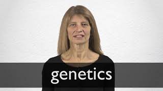 How to pronounce GENETICS in British English [upl. by Oirad]