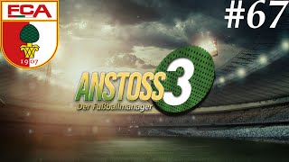 Lets Play Anstoss 3 67  Rückrundenstart  Kaderplanung deutsch [upl. by Antonius]