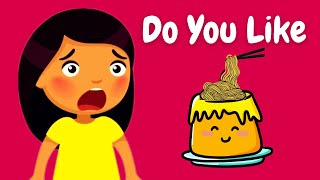 Do You Like Spaghetti Pudding  Do You Like Songs For Kids  Food Songs  KidPreps [upl. by Bealle]