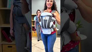 Omni Breeze vs Omni 360 Cool Air Mesh Baby Carrier baby babycarrier newborn ergobaby [upl. by Monetta]