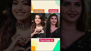 Rashmika Mandanna And Sreeleela Life Journey Transformationrashmikasreeleelajourneyshorts [upl. by Uella]