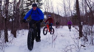 Winter Cycling in Edmonton 2024 [upl. by Ettezoj726]