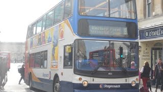 Stagecoach Midland Red TransBus Trident ALX400 18153 PX04 DPK on route 8 to Rectory Farm [upl. by Ahsenot]