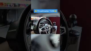 EL MEJOR VOLANTE SIMRACING🚀 thrustmaster t248 short shorts [upl. by Jonell]