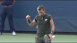 Elliot Benchetrit vs D Damir Džumhur  US Open 2019 R1 Highlights [upl. by Algy]