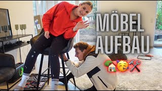 Die MÖBEL STEHEN endlich Haus Vlog Part 7 [upl. by Tippets]