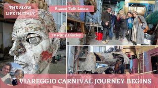 VIAREGGIO CARNIVAL 2024  THE JOURNEY BEGINS [upl. by Longmire]