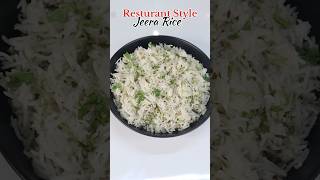 Restaurant Style Jeera🍚 How to Make perfect Jeera Rice  JeeraRice shorts time4cook [upl. by Diao]