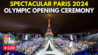 Paris Olympics 2024 LIVE Kicks Off With Lavish Boat Parade Celine Dion Musical Performance  N18G [upl. by Christoph53]