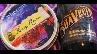 Wet Shaving  Shaving with Beezer PAA Bay Rum [upl. by Zeena289]